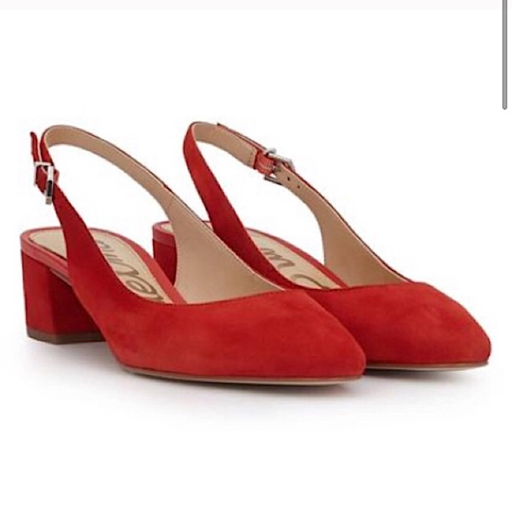 Sam Edelman Lorene Suede Slingback Pumps